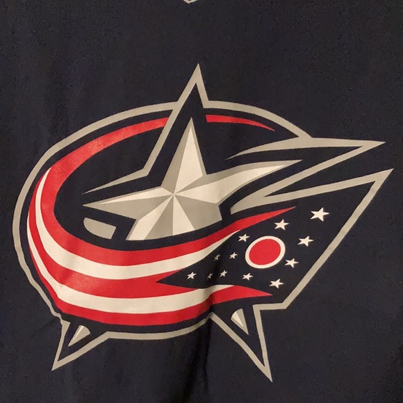 OTH Columbus Blue Jackets Logo T-Shirt (M) - Picture 3 of 5